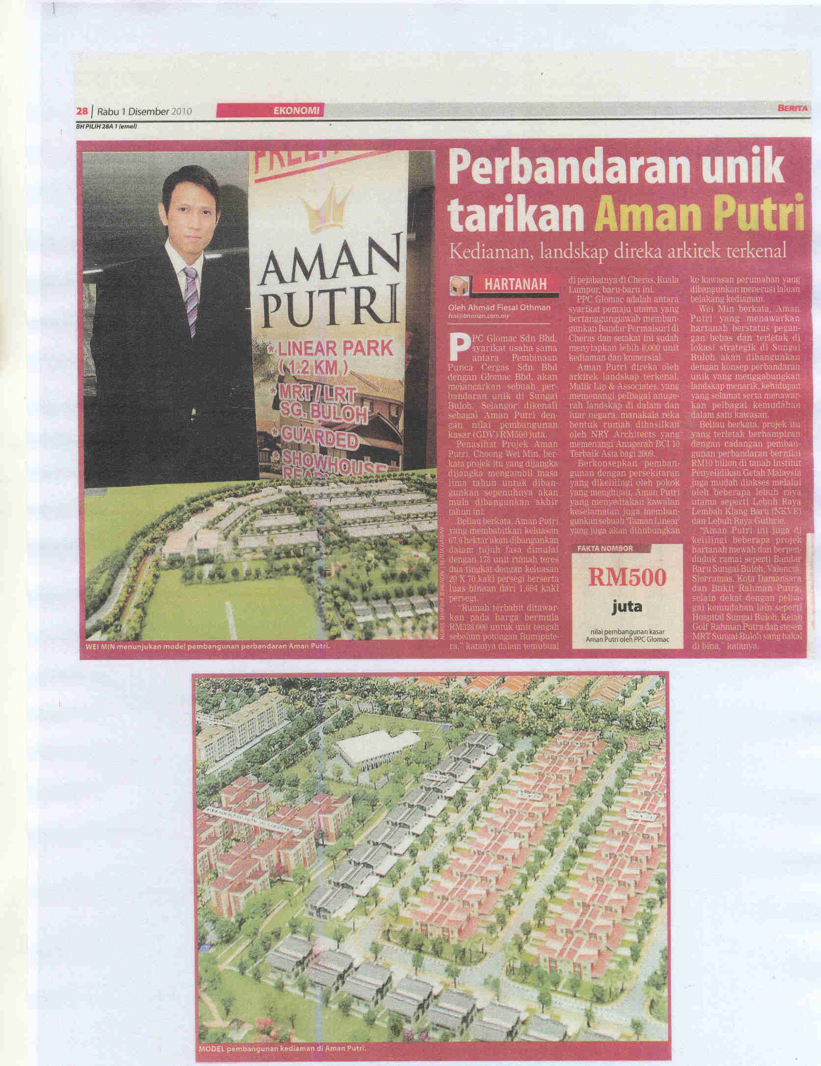 1. berita harian 01102010